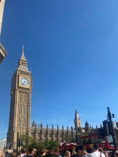 ロンドンで見た景色ービッグベン