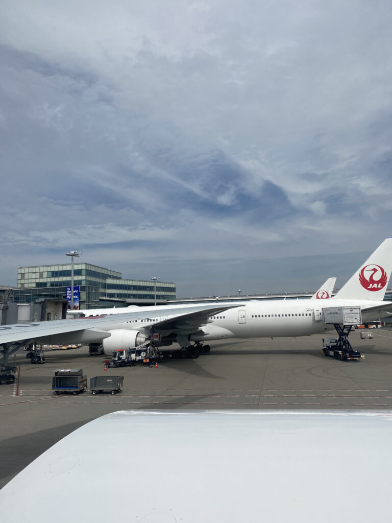 イギリスへ飛び立った