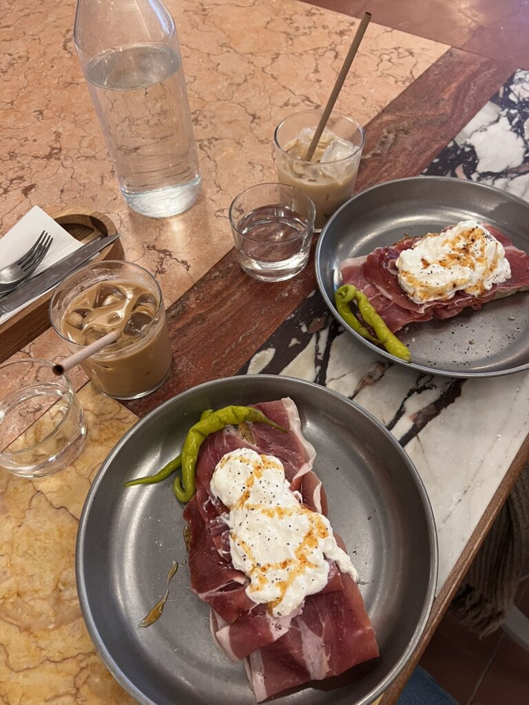 友達と行ったカフェ