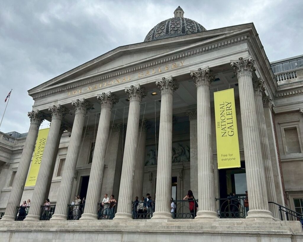 The National Gallery(ナショナル・ギャラリー)の外観