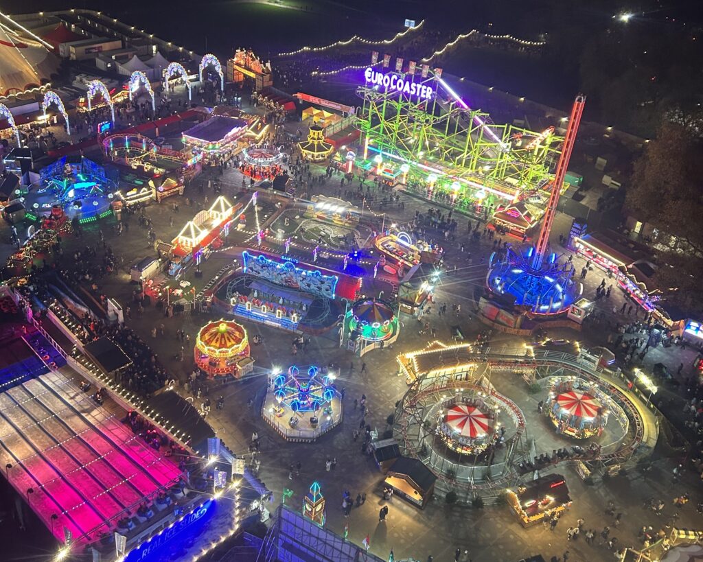 観覧車から見たWinter Wonderland