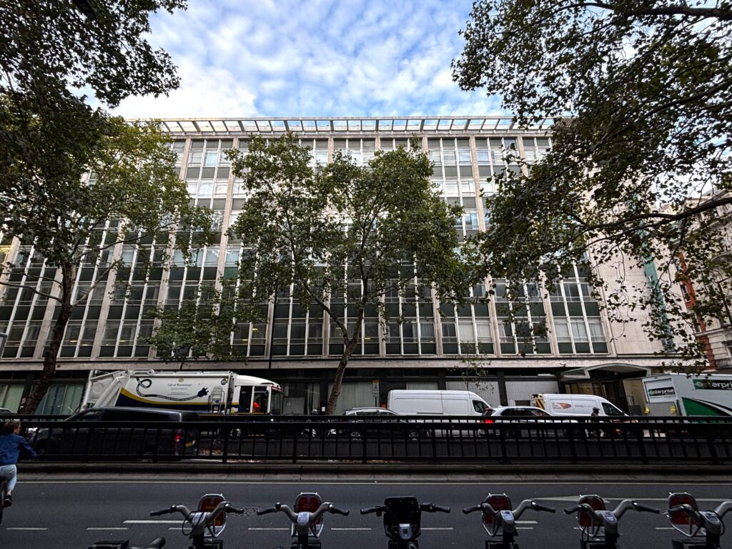 キングスのリベラルアーツのオフィスがあるVirginia Woolf Building