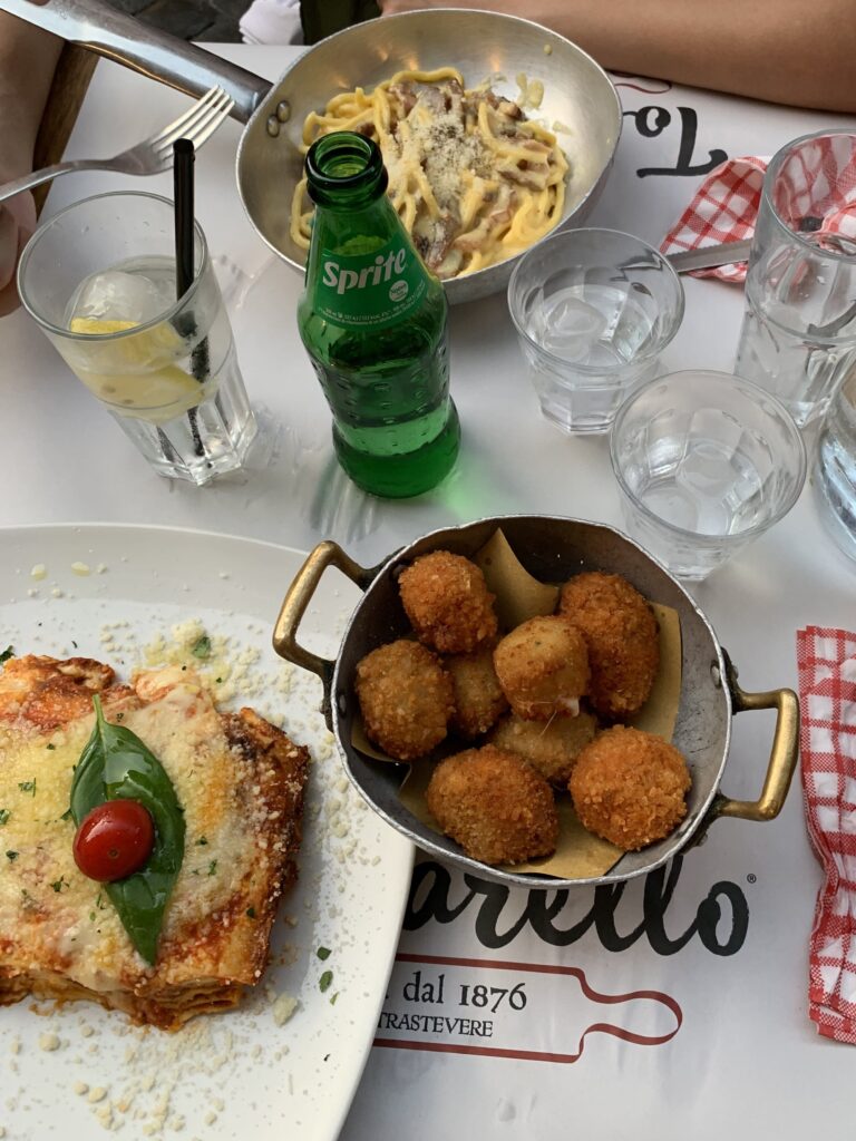 ローマでの本場イタリアン