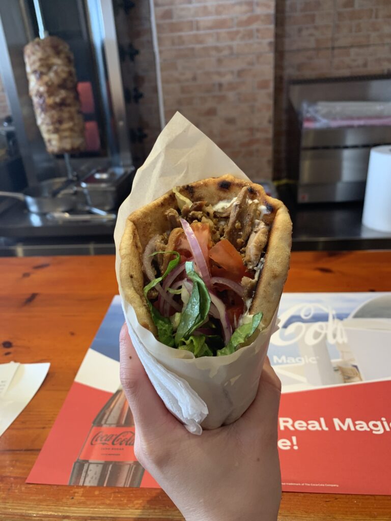 豚肉のギロピタ