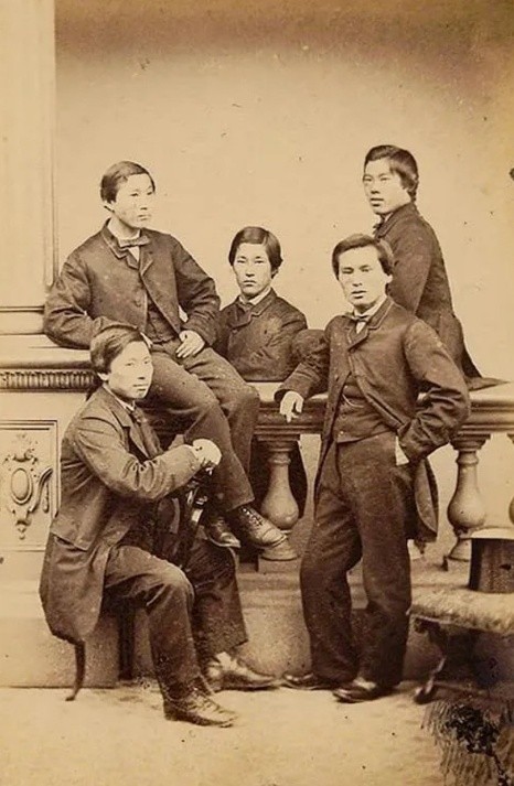 UCL留学した長州ファイブ(Wikipediaより)