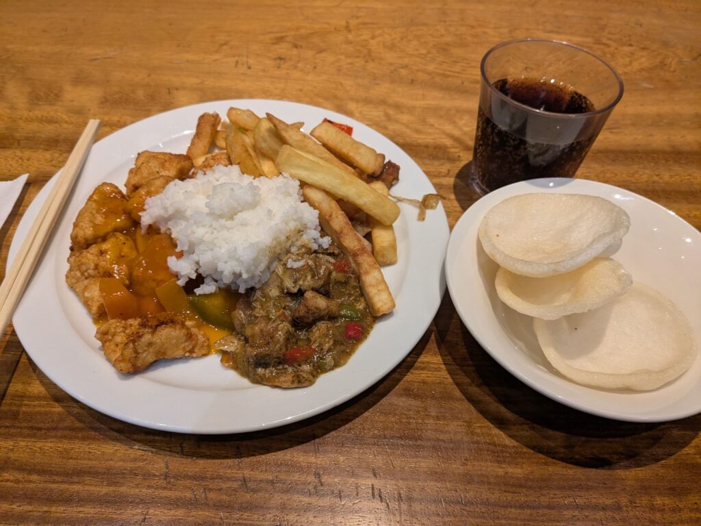 旧正月(春節)に合わせて提供された中華料理