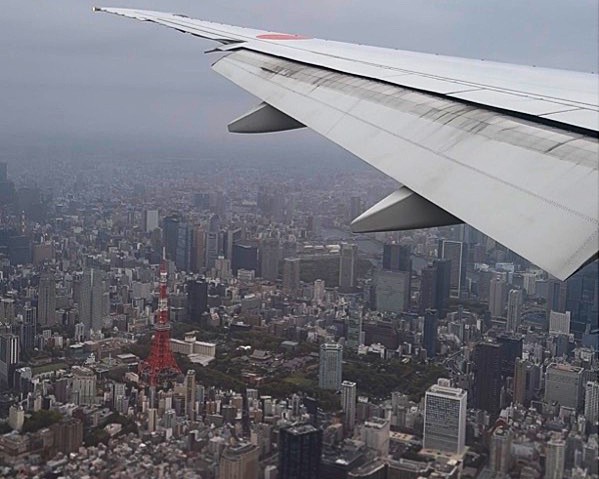 イギリスから一時帰国